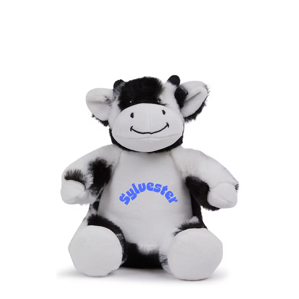 MLW By Design - Personalised Cow Plush Toy | 4 Print Colours