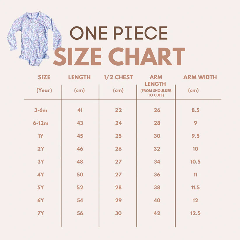 Anchor & Arrow - Tilly One Piece Girls Swimsuit | Daisy Dreams