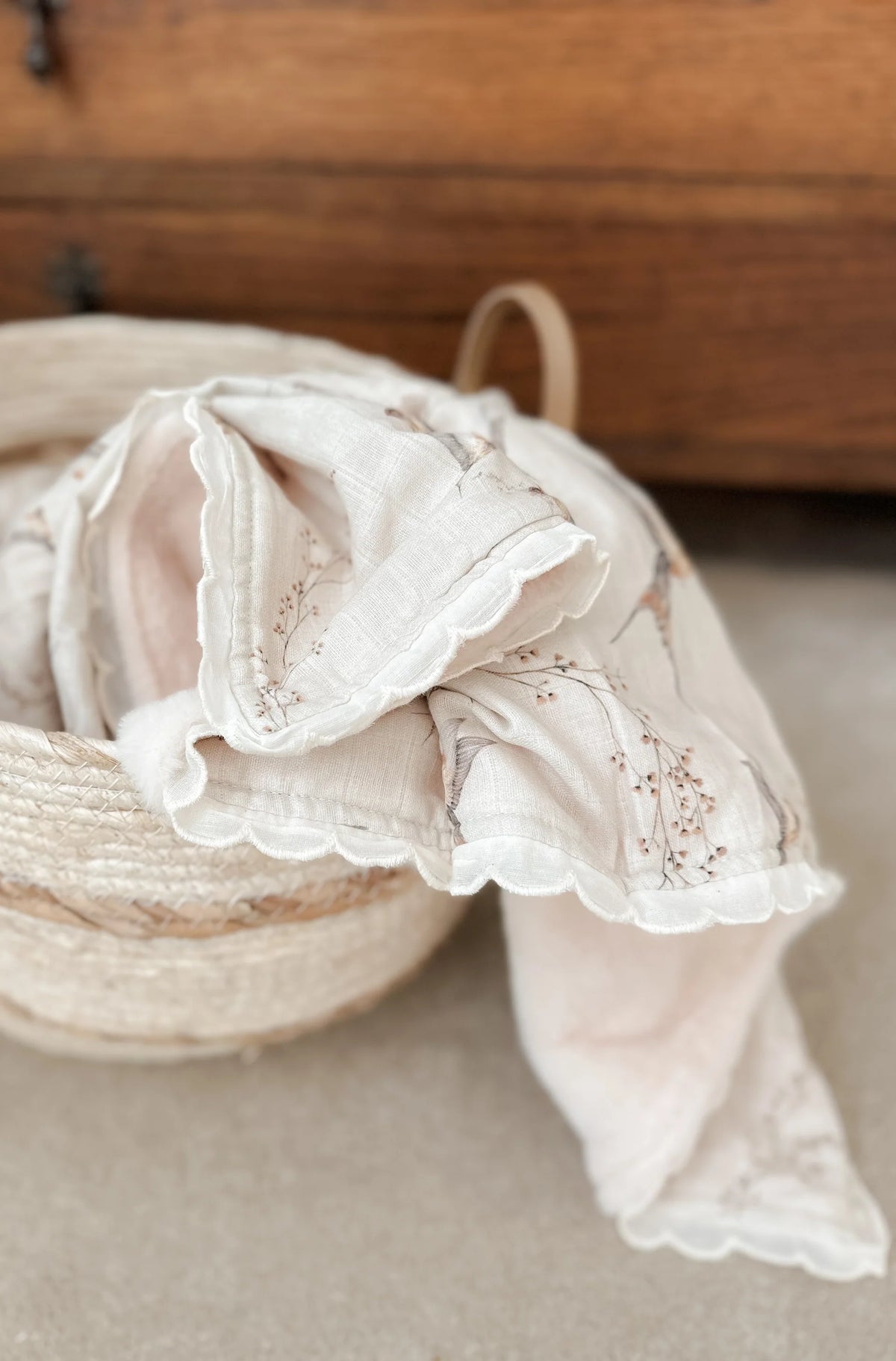 Pop Ya Tot - Fur Lined Cot Blanket | Nightingale