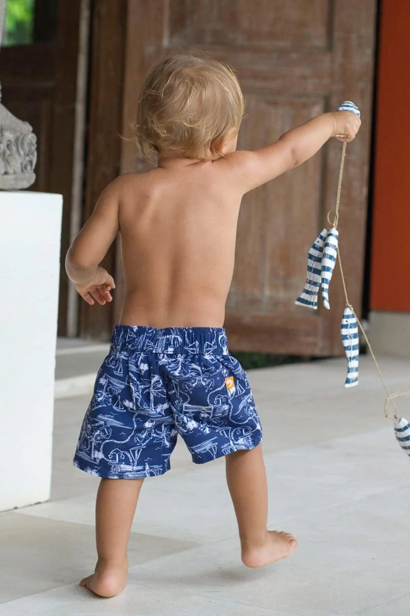 Sparkle Creative - Boys Boardshort | Nautical