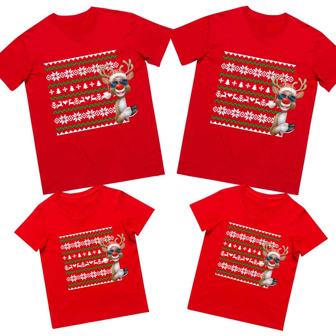 MLW By Design - Matching Ugly Christmas Tees | Various Colours