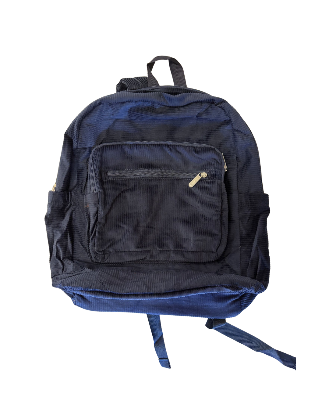 Corduroy Backpack - Navy