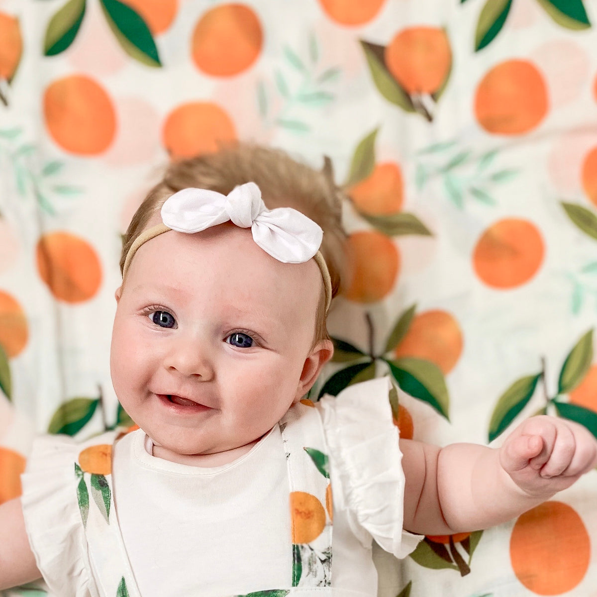 Tinker Tot Baby - Bamboo Cotton Swaddle – Orange Orchard