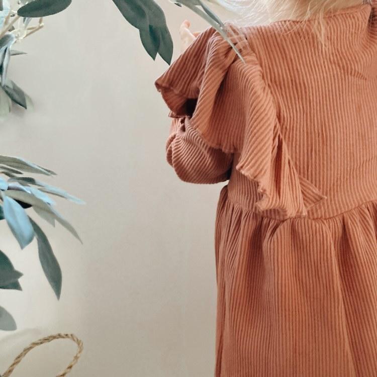 honey & heidi - Eloise Ribbed Dress | Ginger