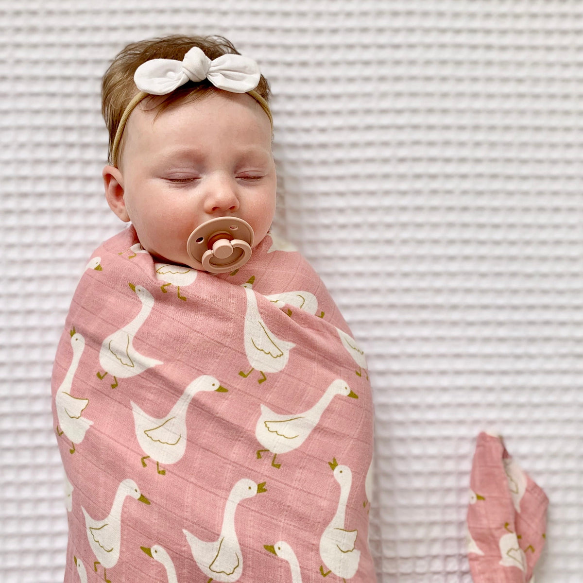 Tinker Tot Baby - Organic Cotton Swaddle – Graceful Geese