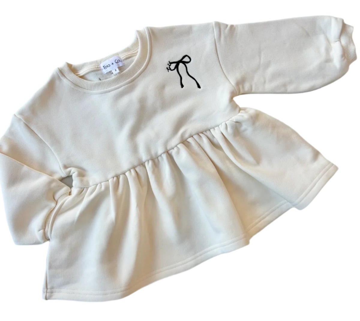 Trio & Co. - Winter Bow Peplum