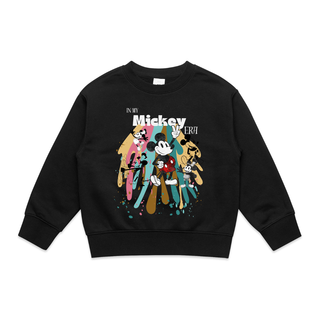 MLW By Design - Mickey Vintage Oversized Crew