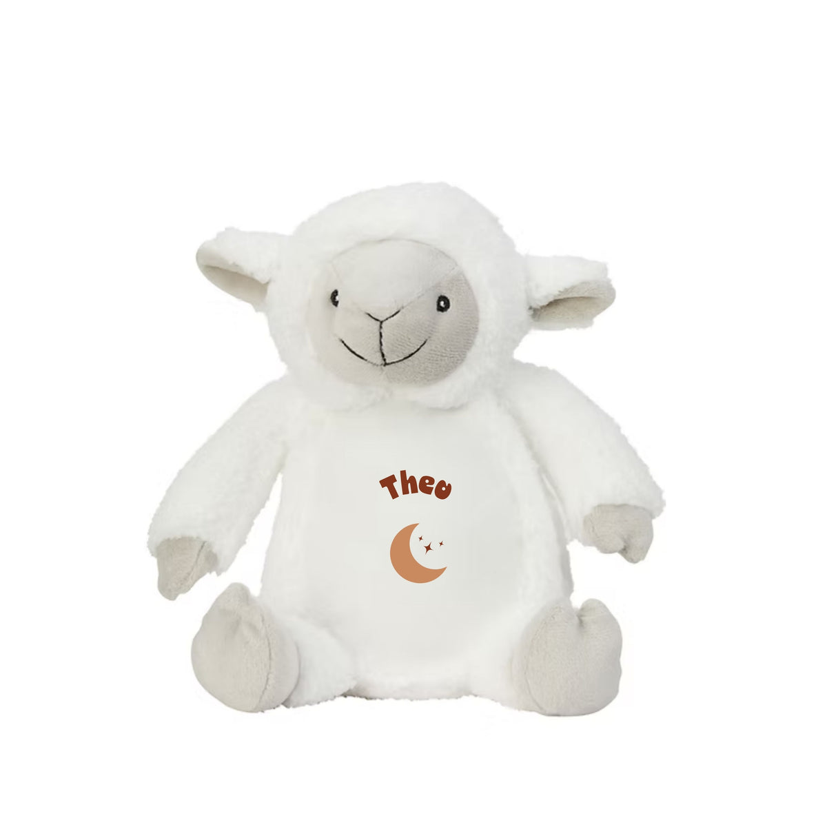 MLW By Design - Personalised Lamb Plush Toy | 4 Print Colours