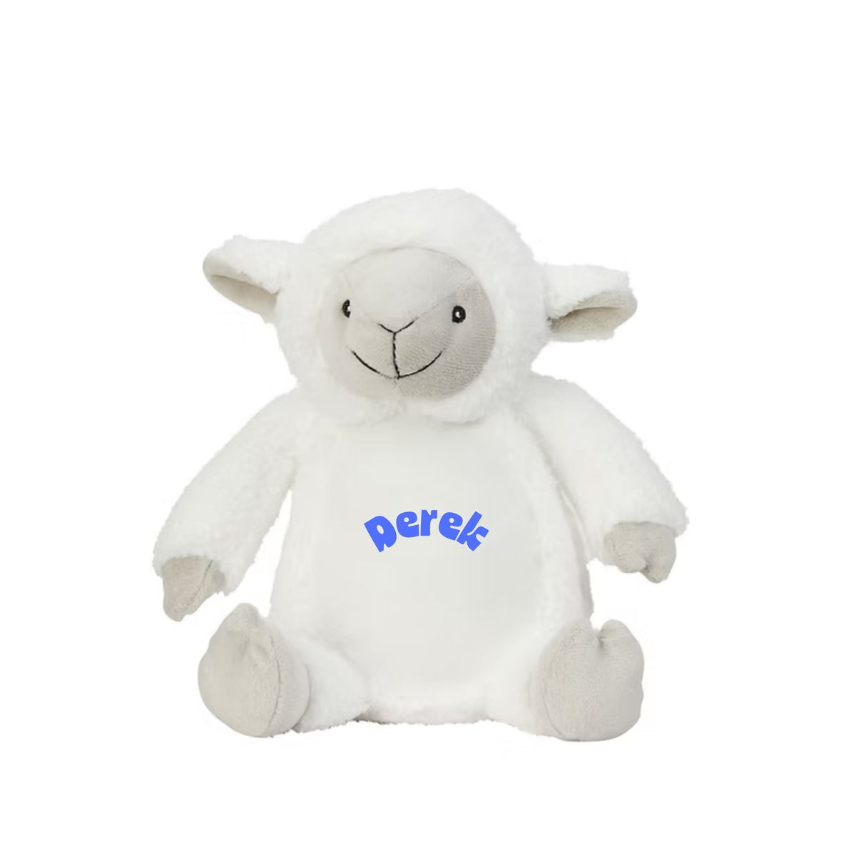 MLW By Design - Personalised Lamb Plush Toy | 4 Print Colours