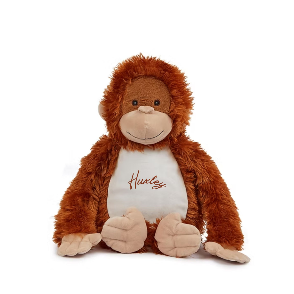 MLW By Design - Personalised Monkey Plush Toy | 4 Print Colours