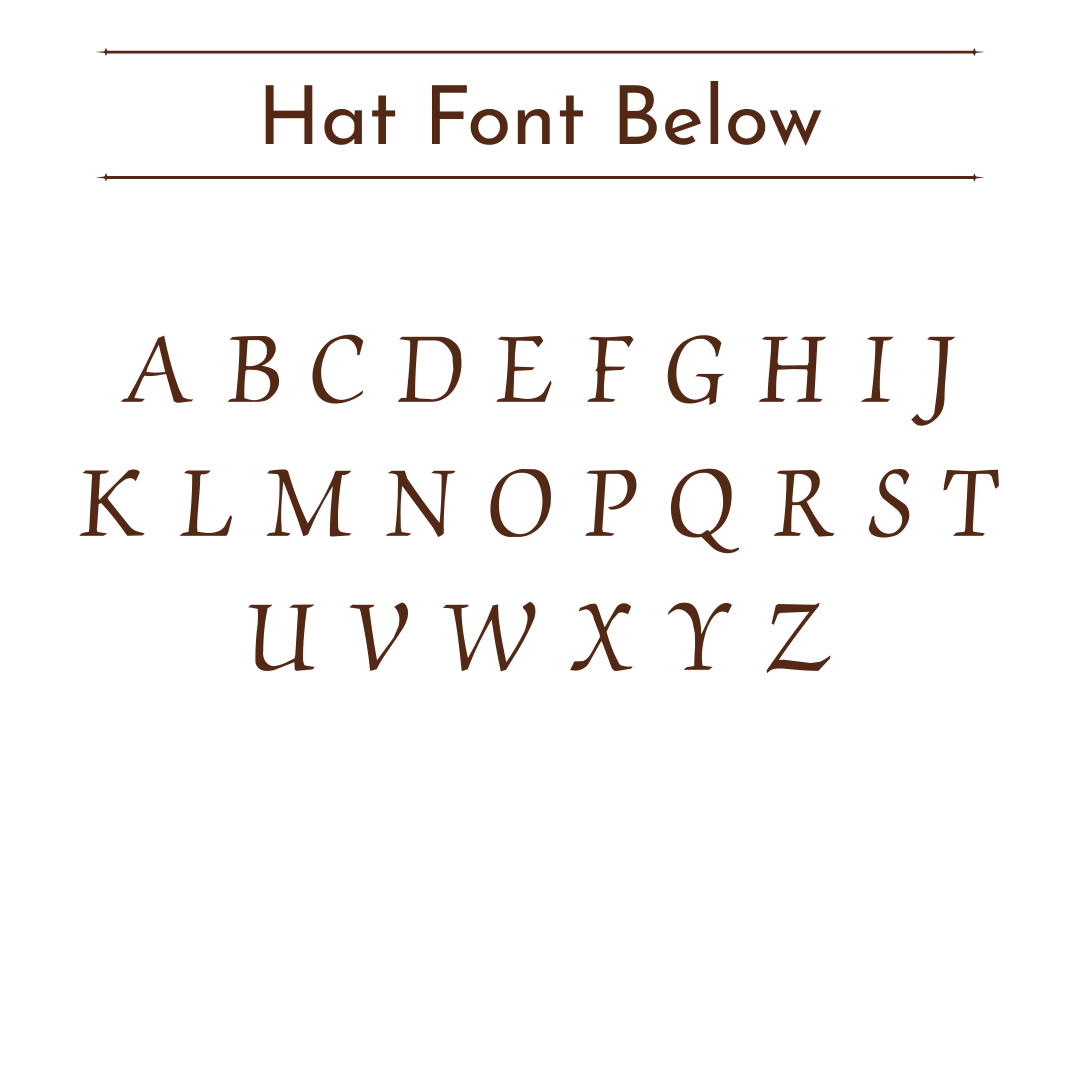 MLW By Design - Embroidered Personalised Initial Snapback | 5 Colours