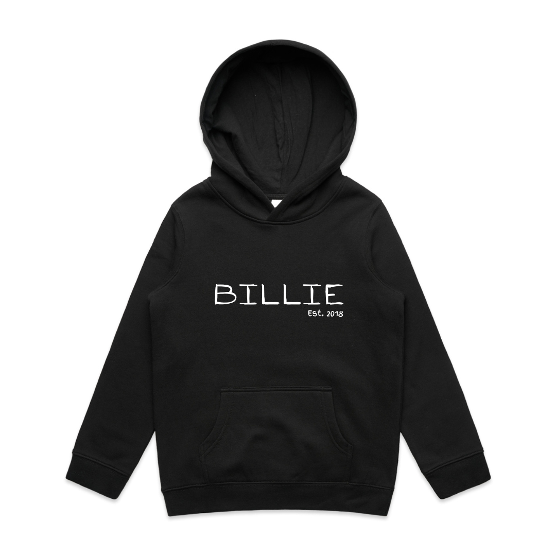 MLW By Design - Personalised Handwriting Fleece Hoodie | Various Colours