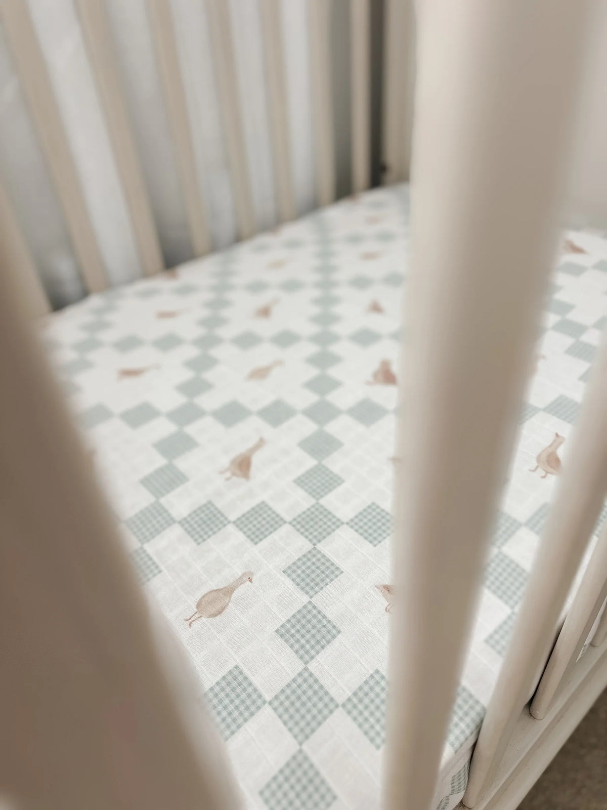 Pop Ya Tot - Fitted Cot Sheet | Goosey Gander