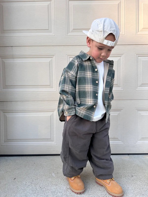 Breezy Co. - Barrel Pants | Ash