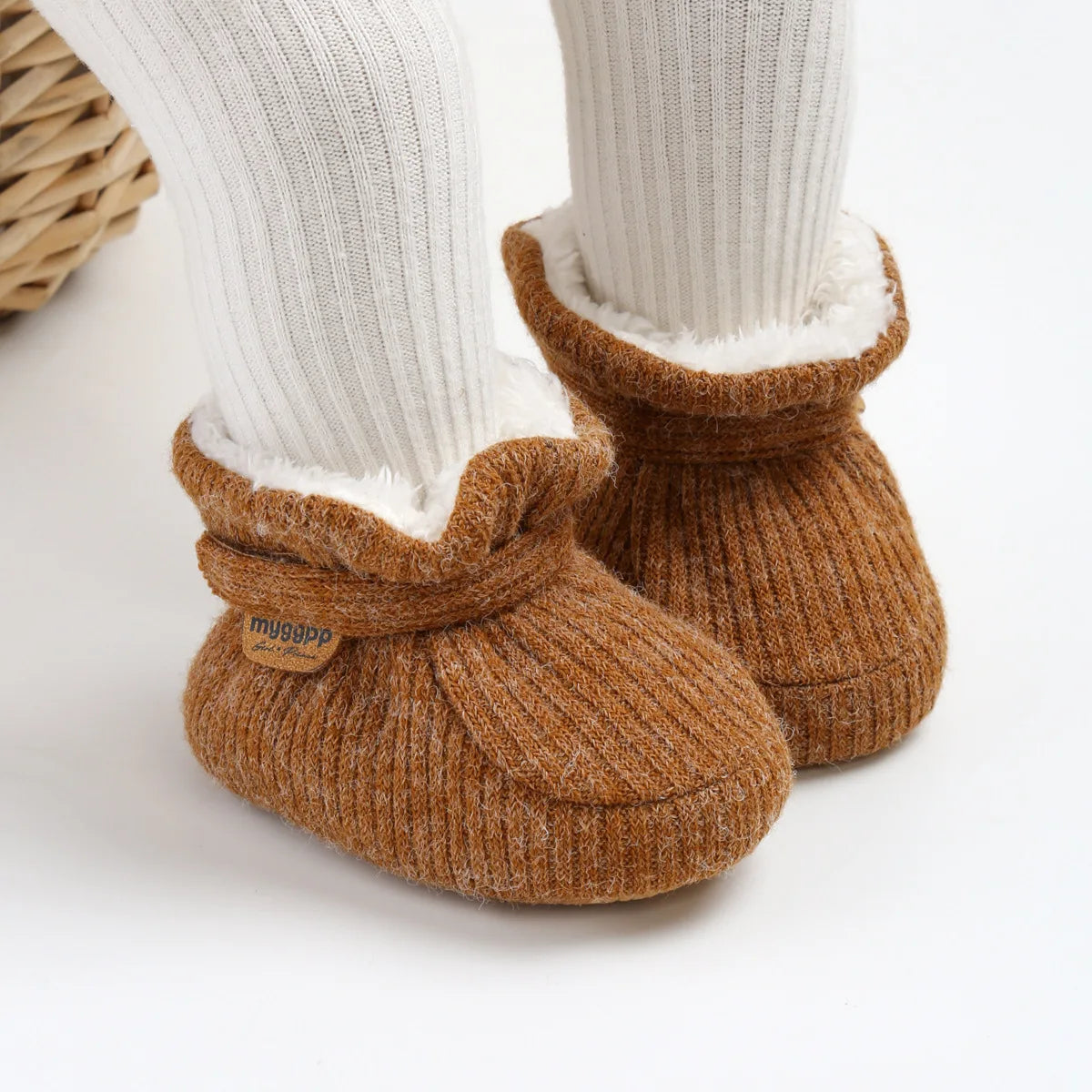 Fluffy Ribbed Slippers | Various Colours