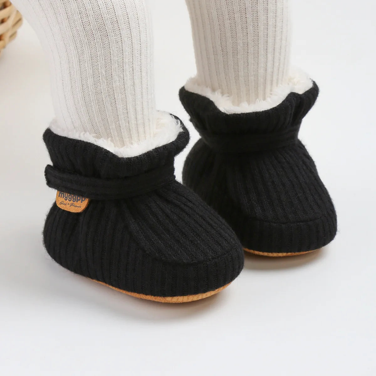 Fluffy Ribbed Slippers | Various Colours
