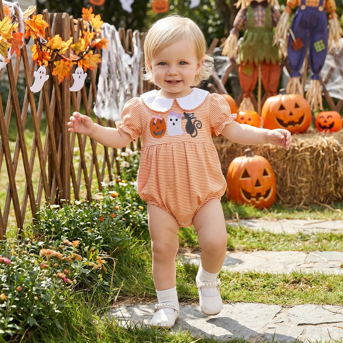 Halloween Trio Romper