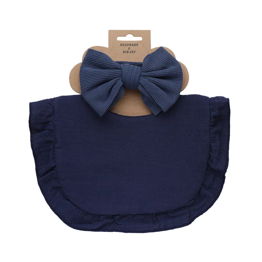 Bib & Headwrap Set | Various Colours