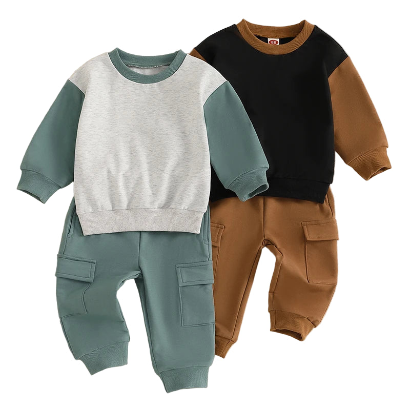 Cargo Tracksuit Set | Storm