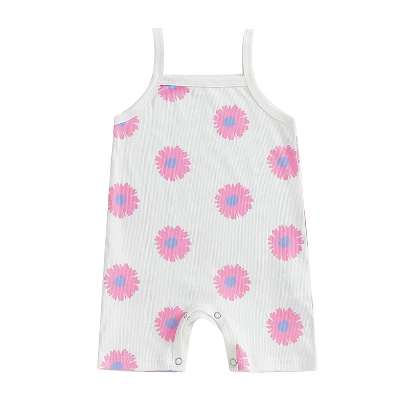 Flower Romper | Pink