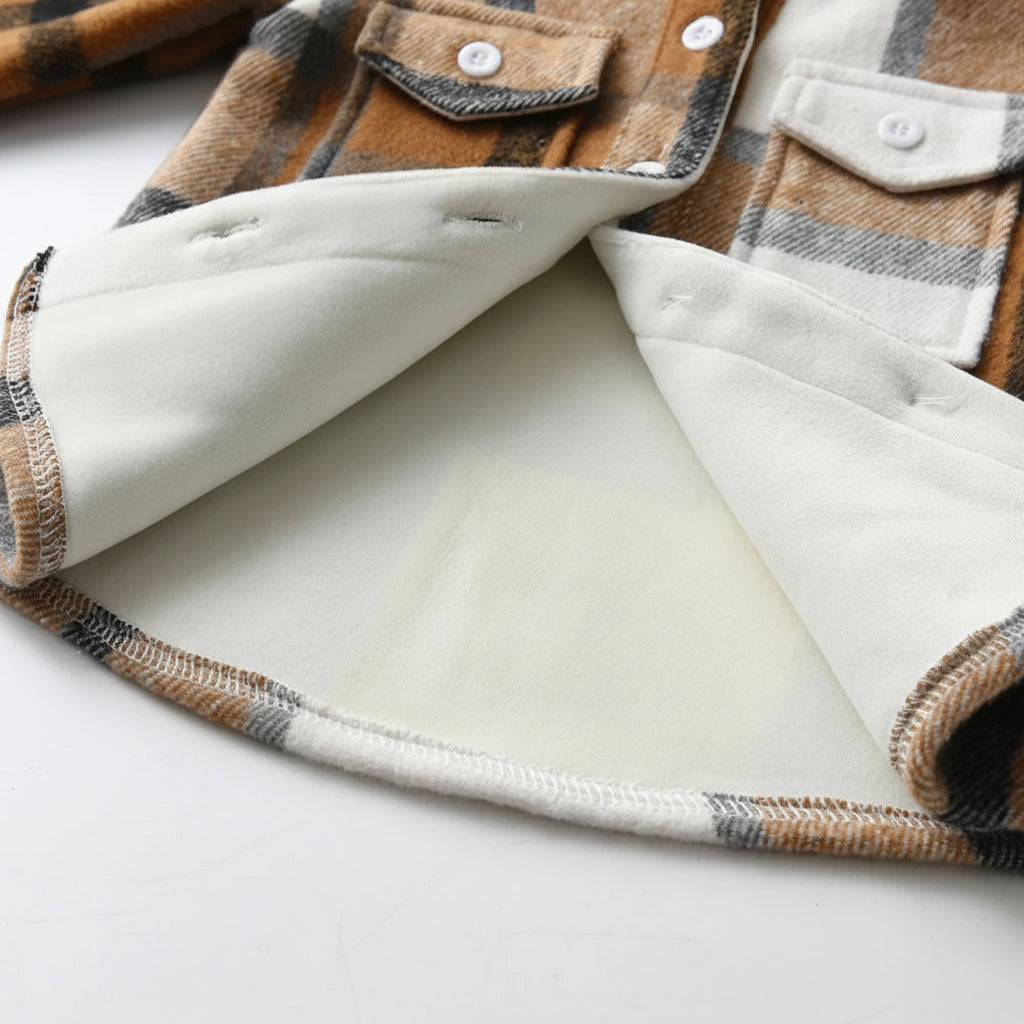 Fleece Lined Shacket | Forest
