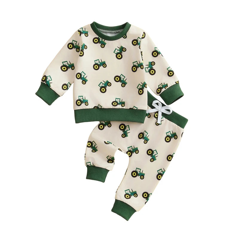 Favorite Tractor Tracksuit Set