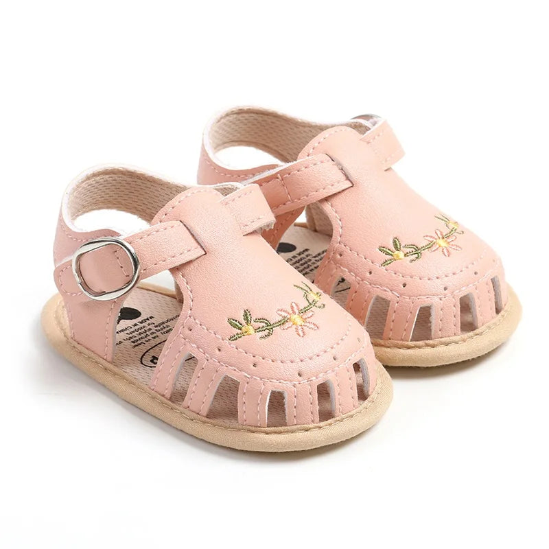 Solana Embroidered Sandals | Various Colours