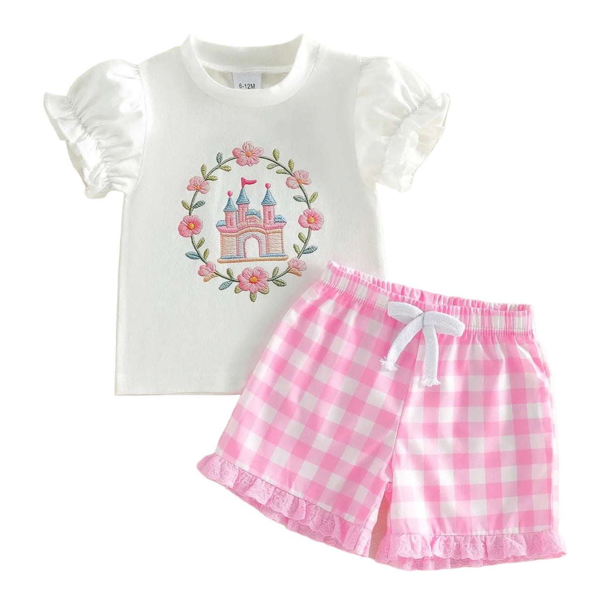 Fairy Castle Set | Pink Gingham
