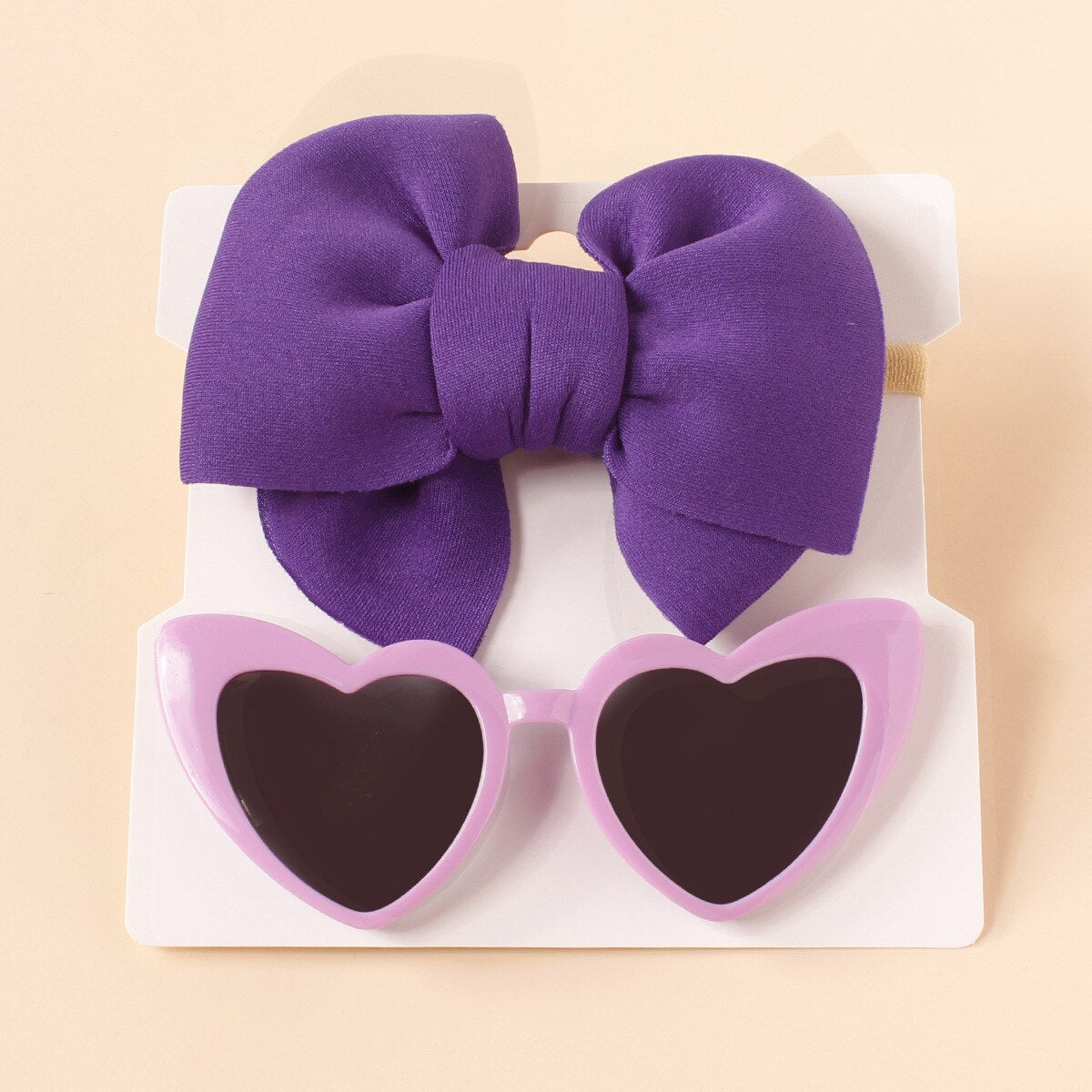 Heart Shaped Sunnies & Matching Headband | Various Colours