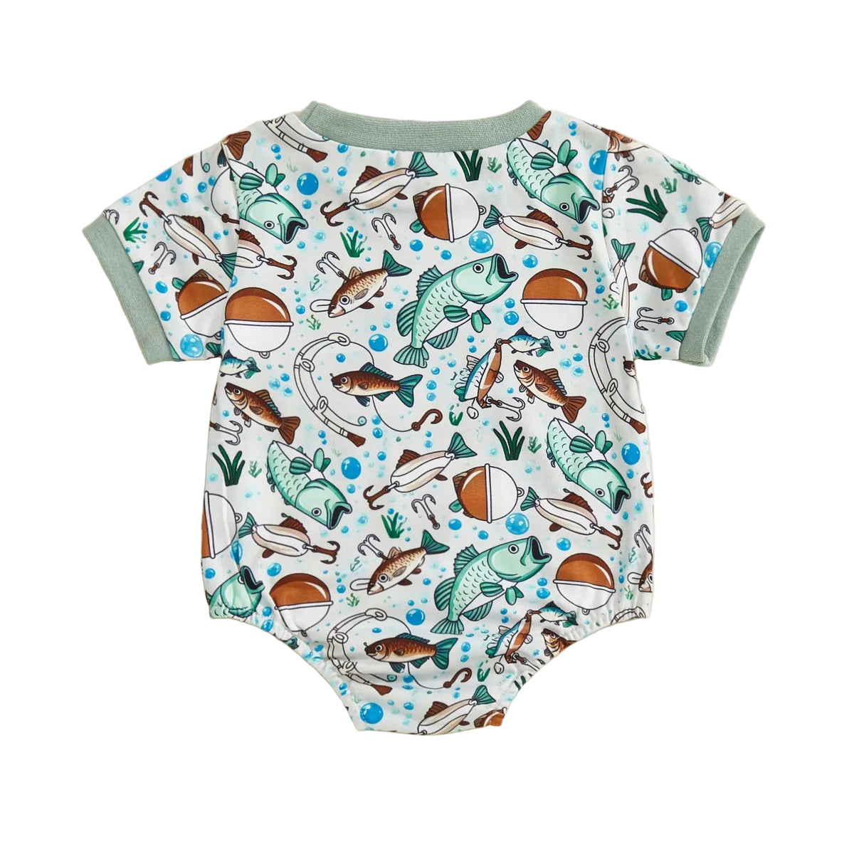 Daddy's Buddy Fishing Romper
