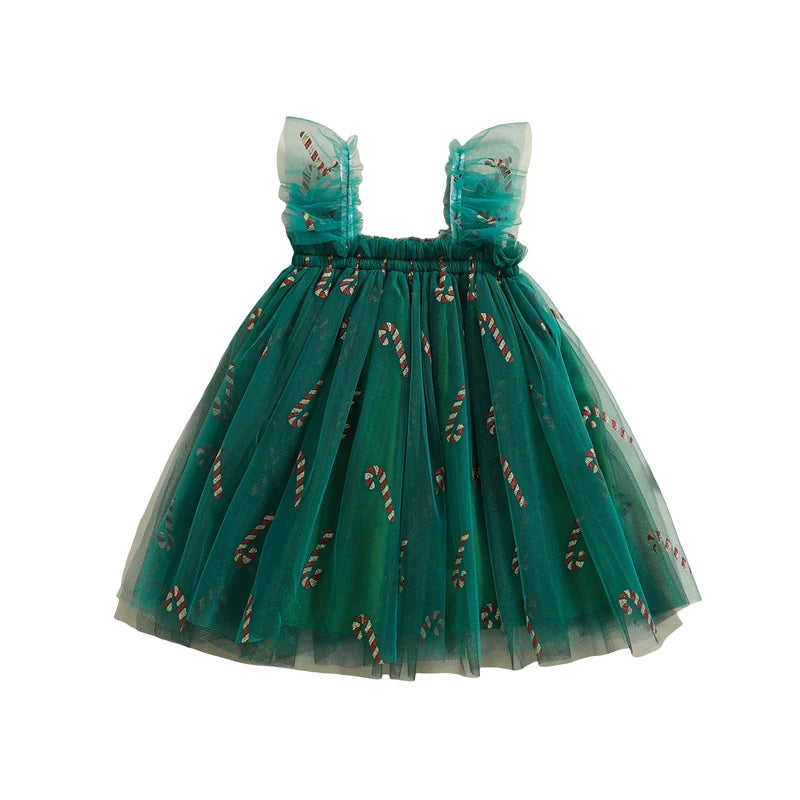 Candy Canes Dress | Green