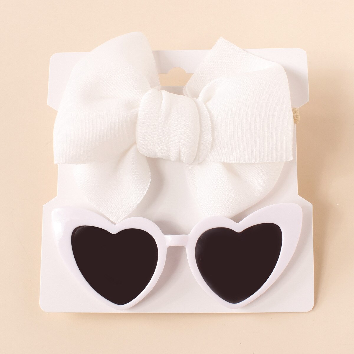 Heart Shaped Sunnies & Matching Headband | Various Colours