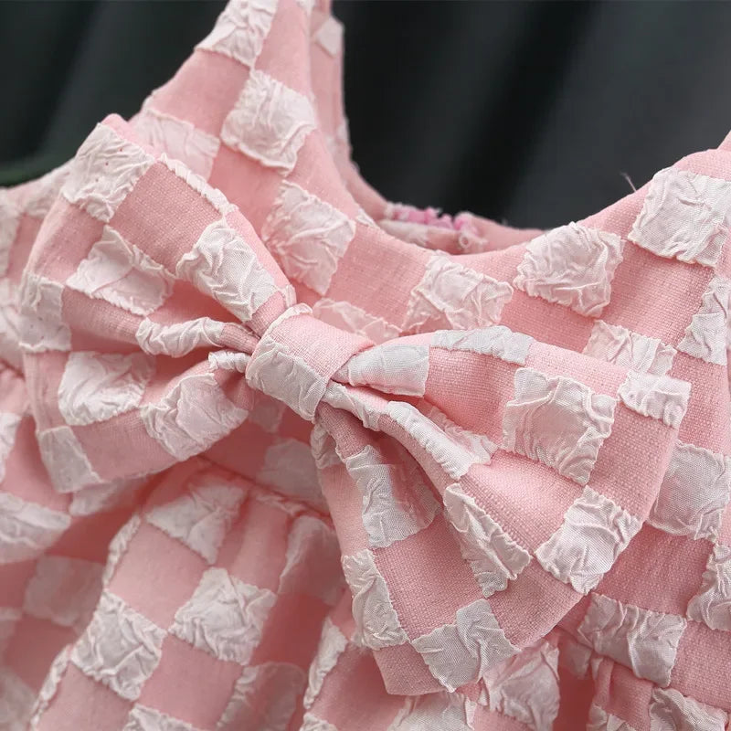 Checkered Bow Dress | 3 Colours