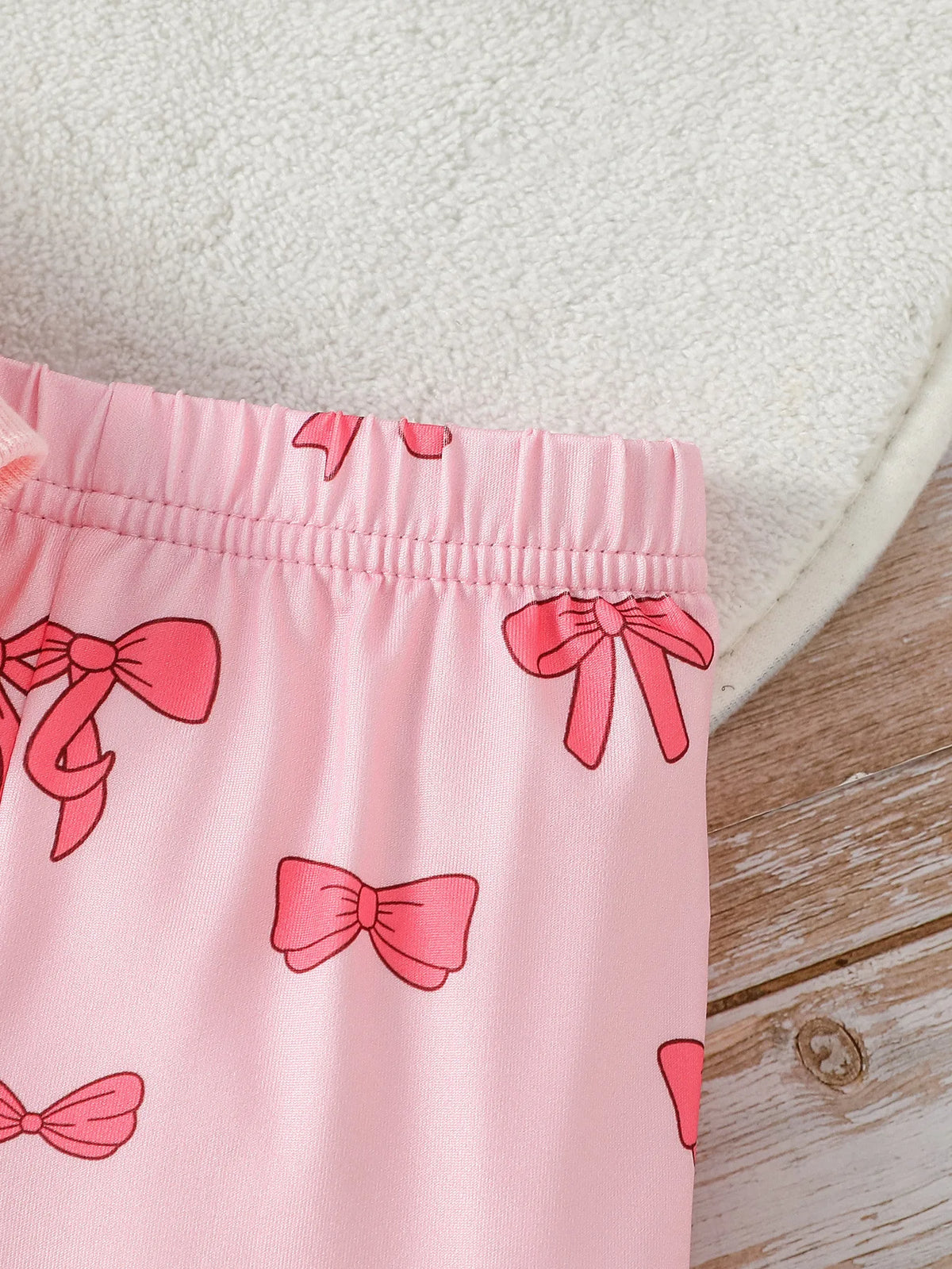 Pink Bows Flare Set