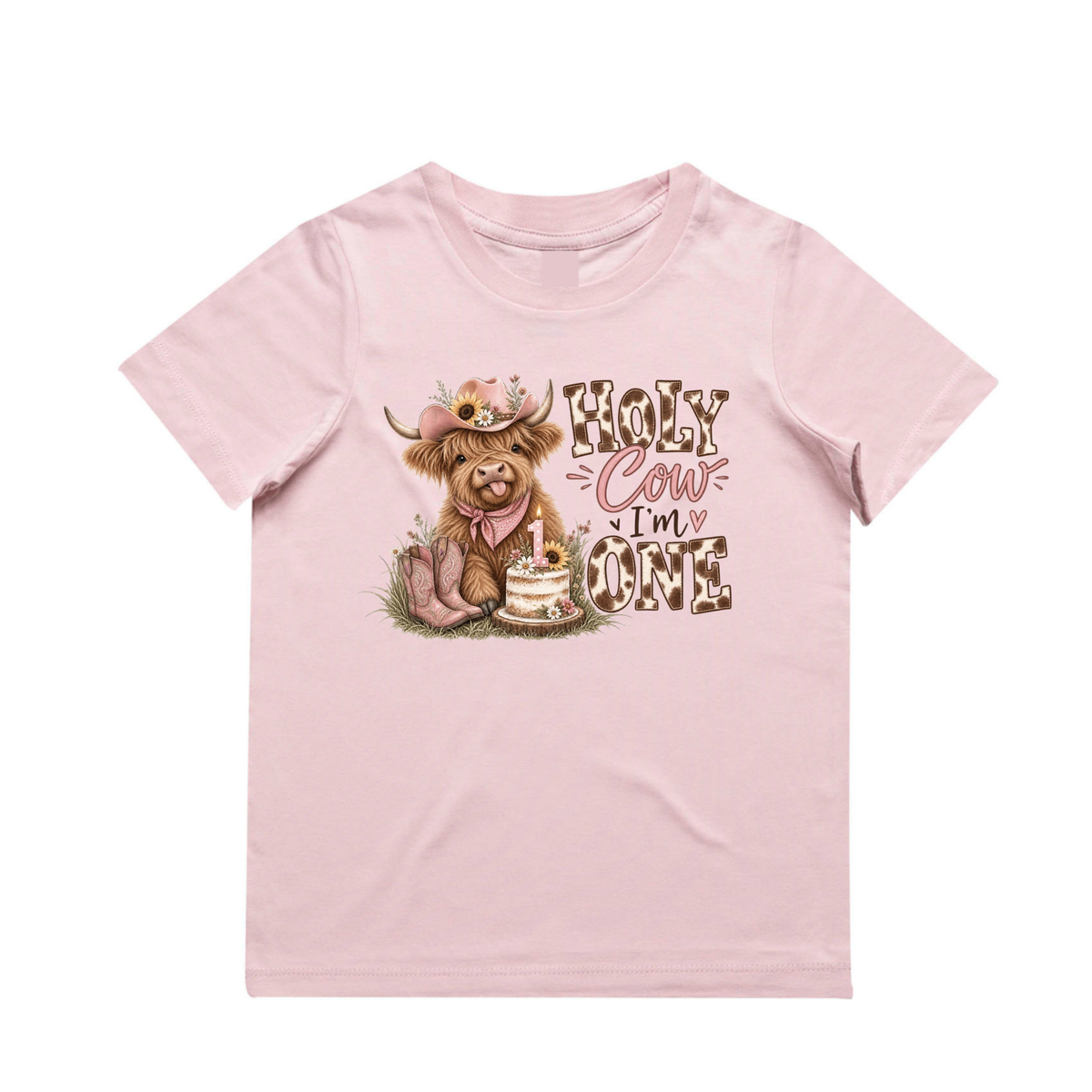 MLW By Design - Holy Cow I'm 1 Tee | Various Colours