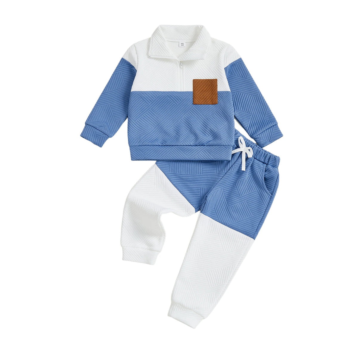 Jude Half Zip Set | Blue