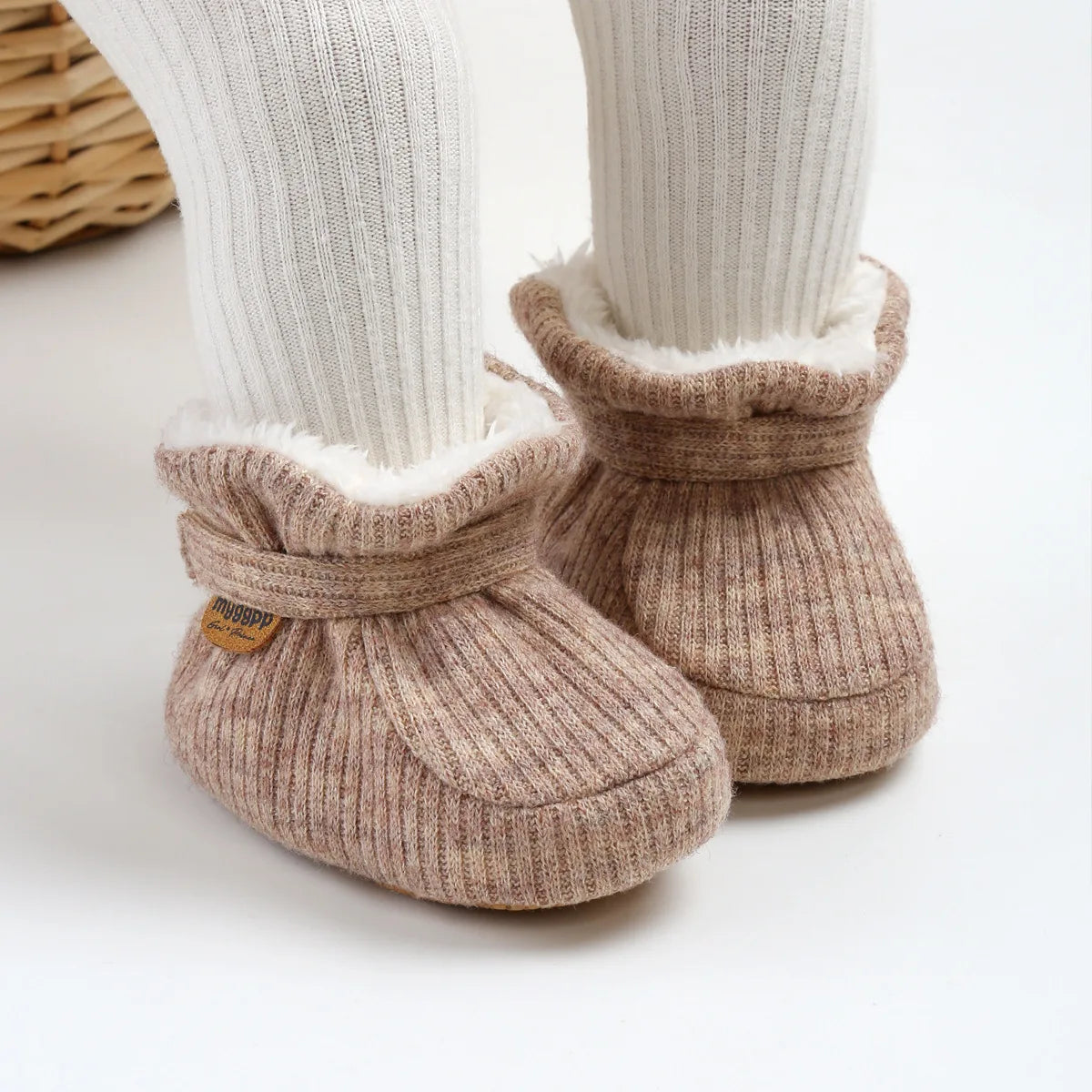 Fluffy Ribbed Slippers | Various Colours