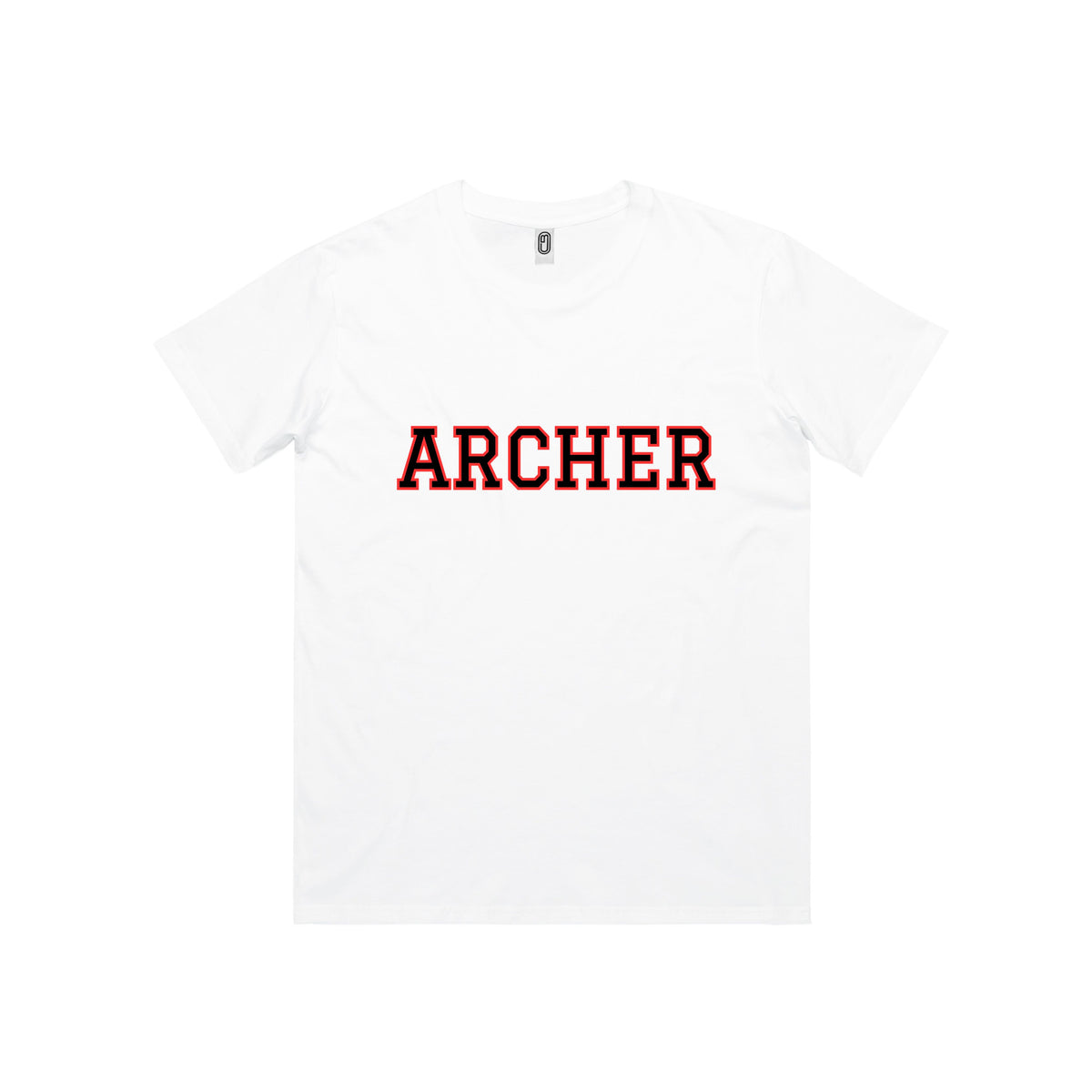 MLW By Design - School House Custom White Tee | Various Font Colours