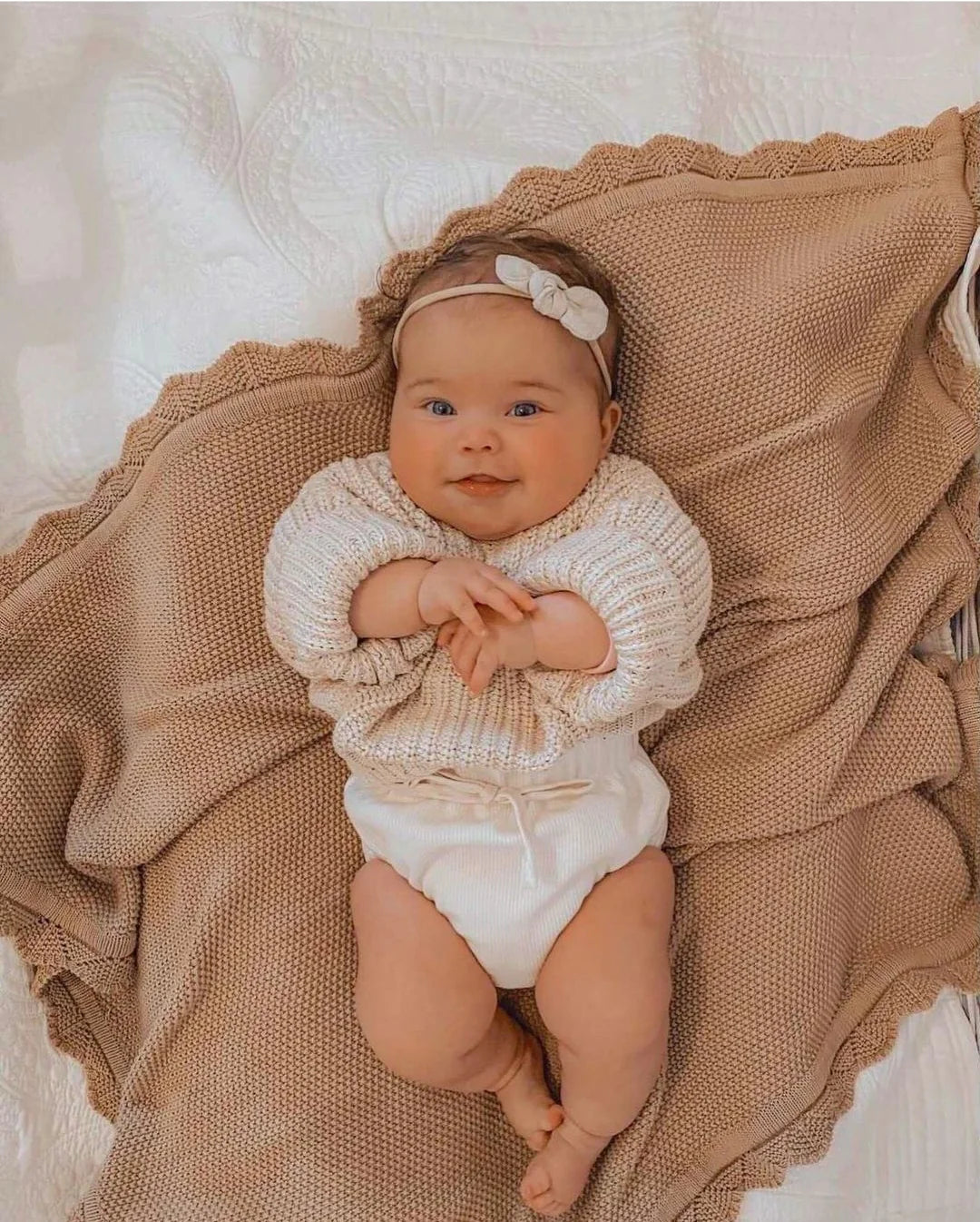 Little Zemi - Personalised Blanket | Sand