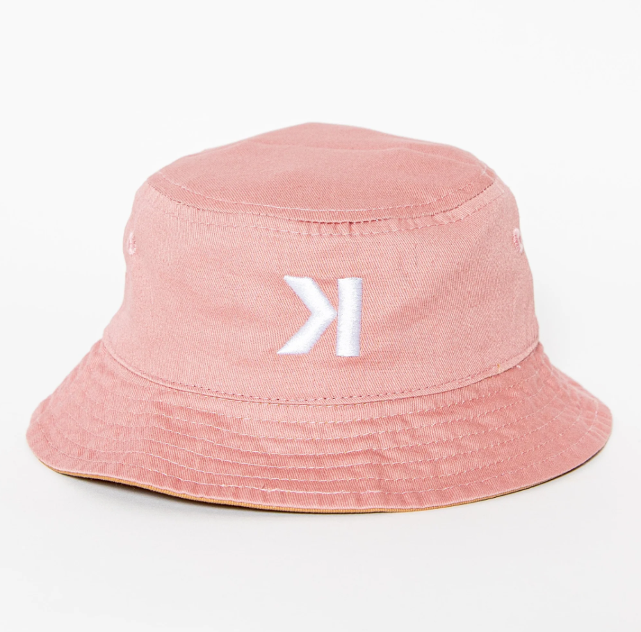 Knogins - Deuce Tan & Pink Bucket Hat