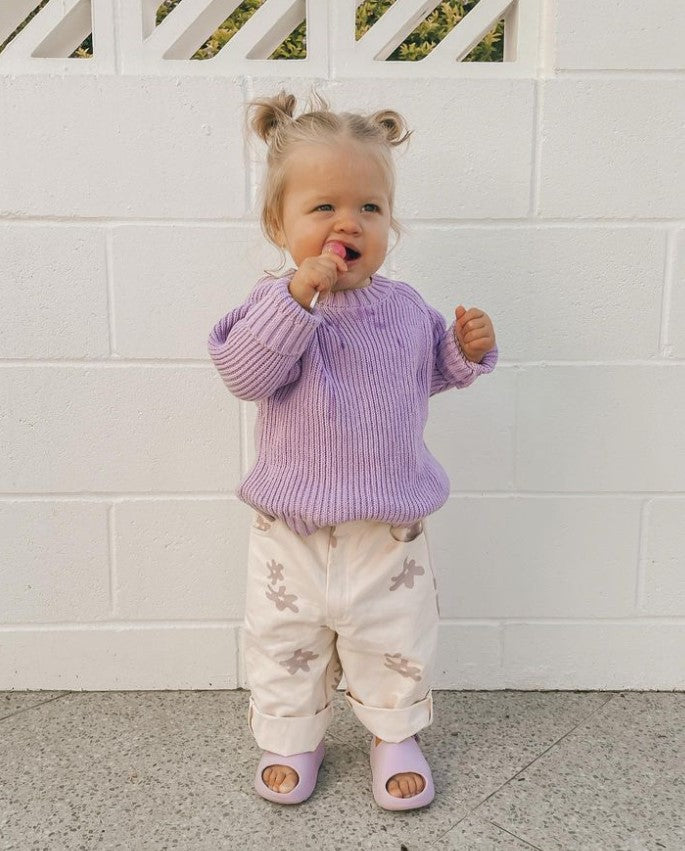 Velcro Slides | Purple (CLEARANCE)