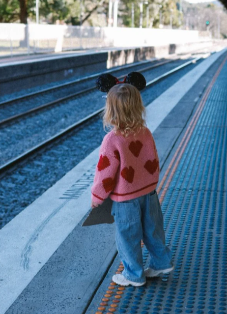 Denim Bubble Pants | Dark Blue