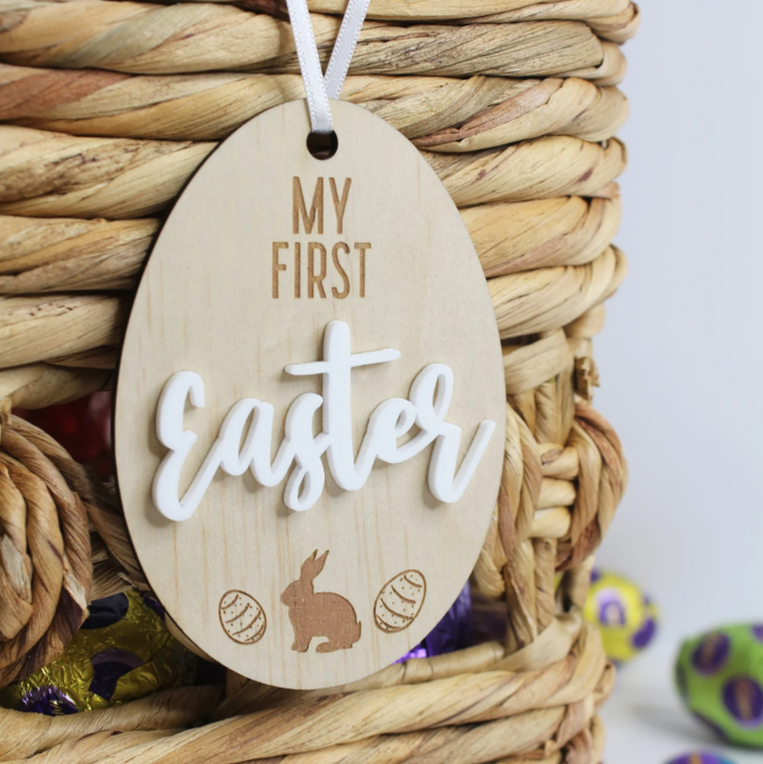 Meridian Etch - My First Easter Tag