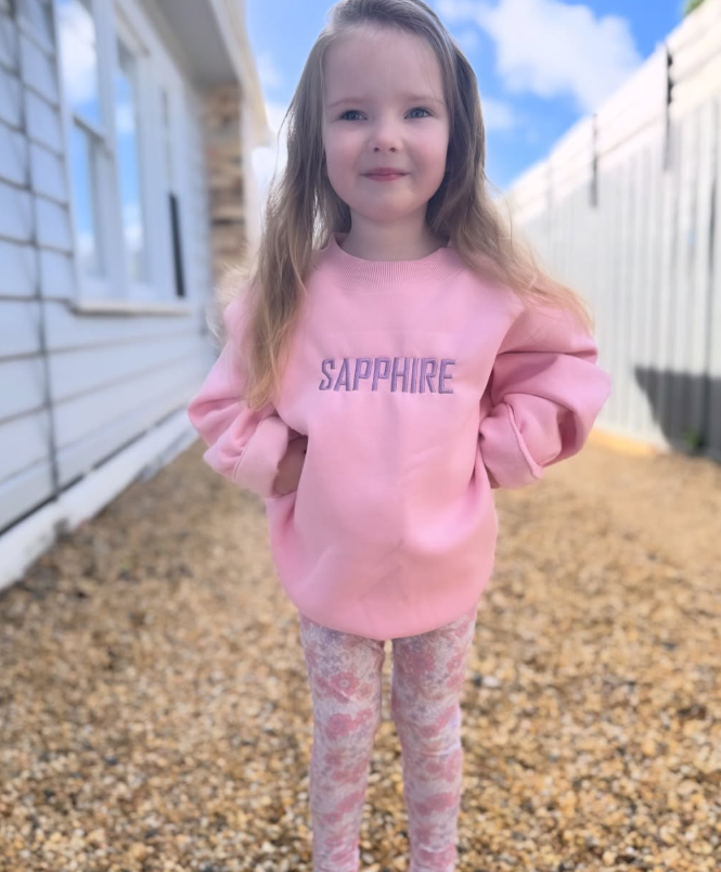 MLW By Design - Embroidered Fleece Jumper | Various Colours