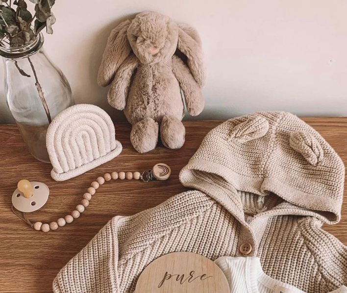 Our Little Helpers - Petite Natural Beaded Dummy Chain