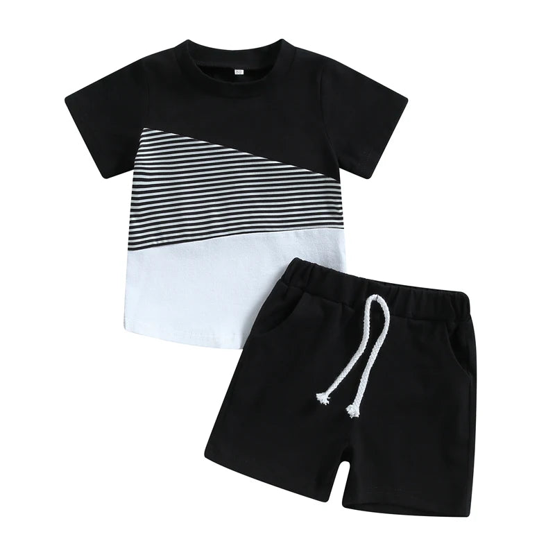Black & White Geo Summer Set