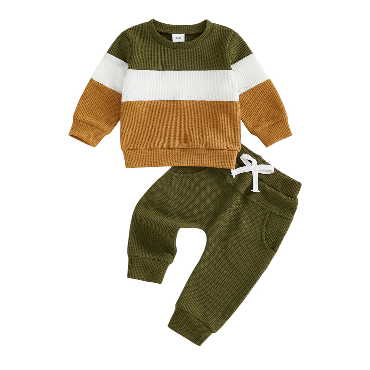 Benji Stripe Set | Green