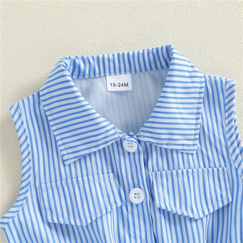 Juniper Summer Romper | Blue