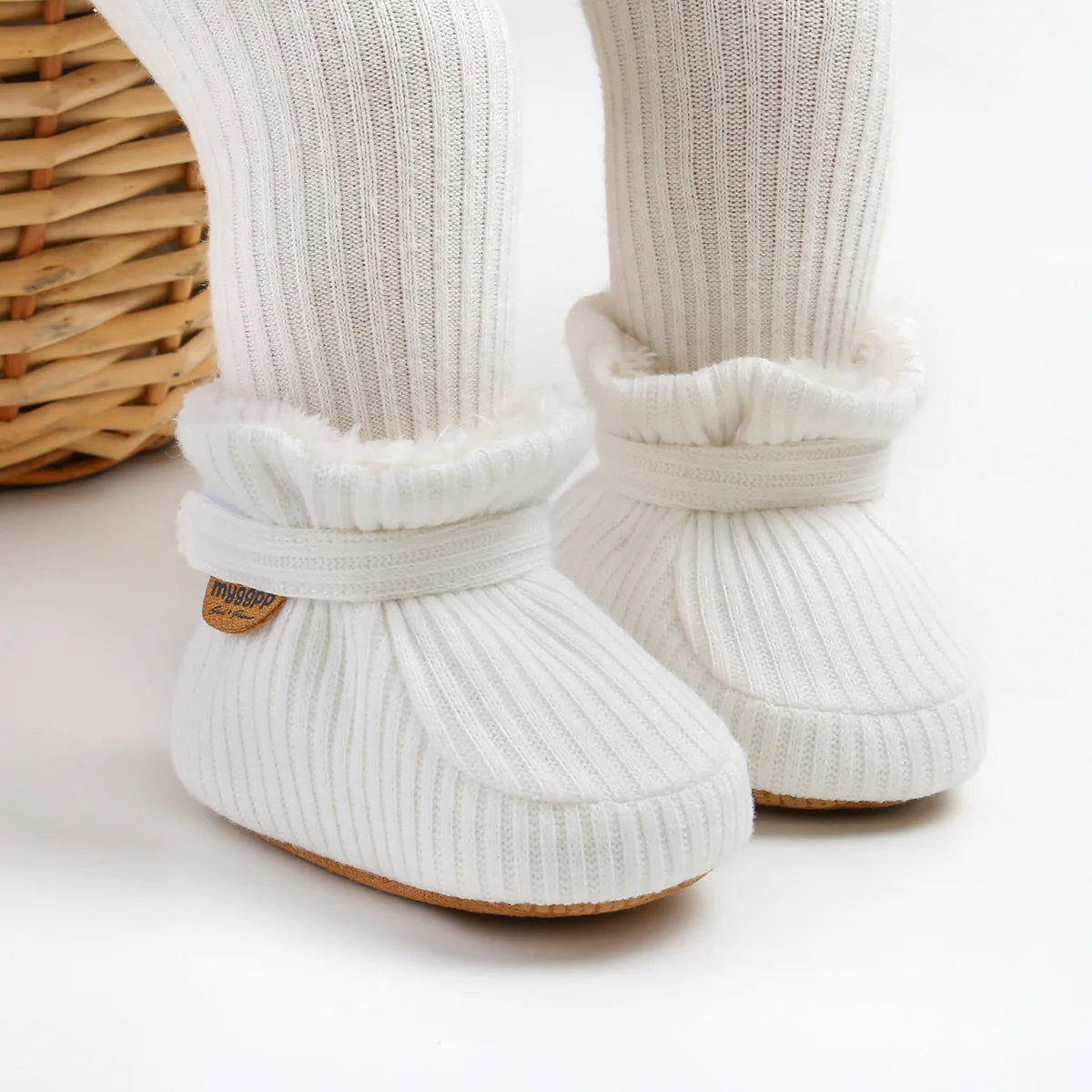 Fluffy Ribbed Slippers | Various Colours