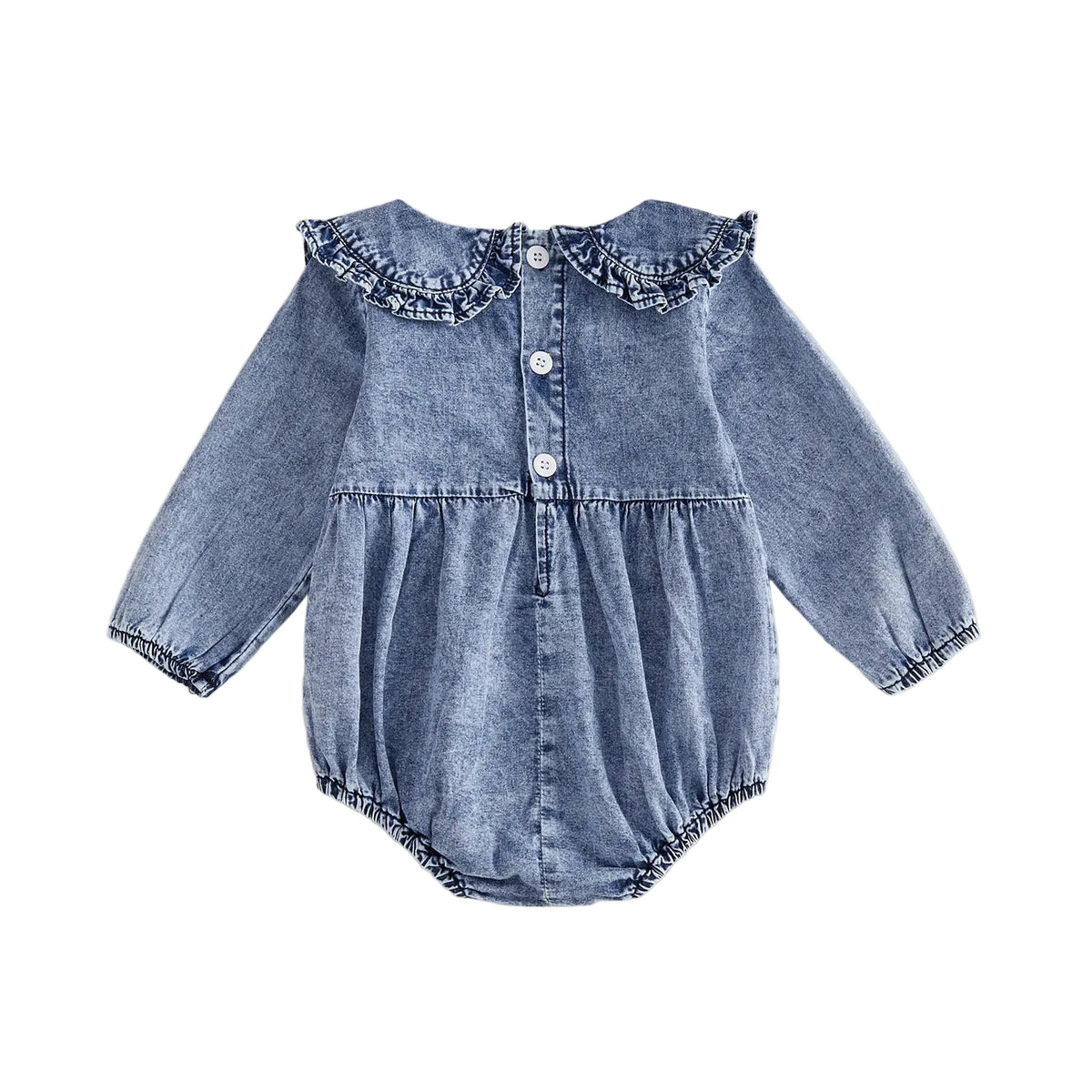 Penny Denim Romper